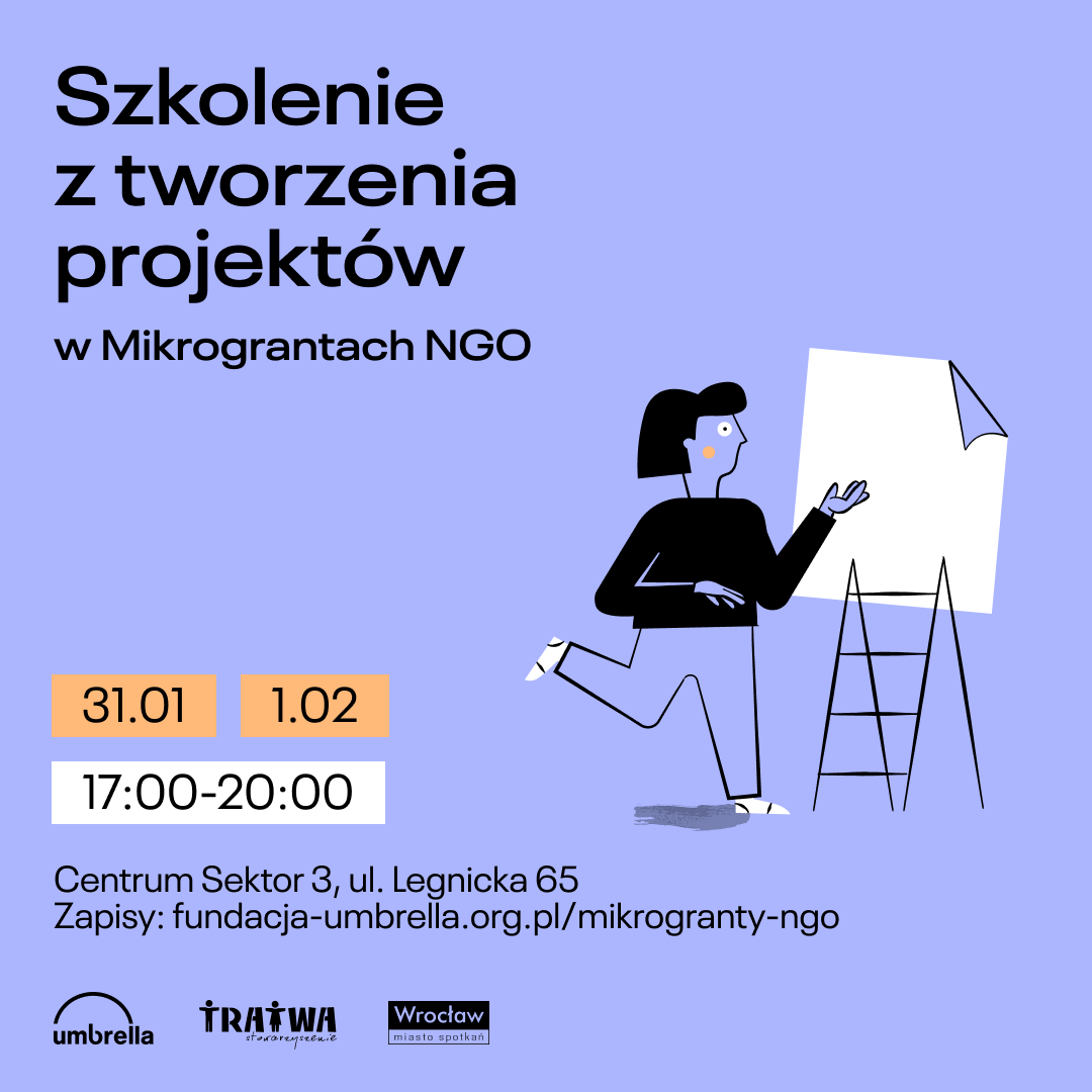 Szkolenie z Tworzenia projektów w ścieżce Mikrogranty NGO